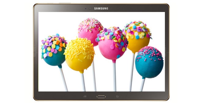 Samsung's Galaxy Tab S 8.4 and 10.5 slates will have received Lollipop by the end of April, probably