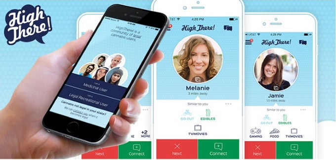 High There! is a new Android dating app for pot lovers and stoner encounters