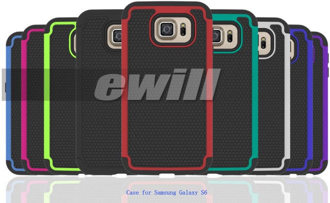 More Galaxy S6 cases appear, reconfirming the new rear sensors placement
