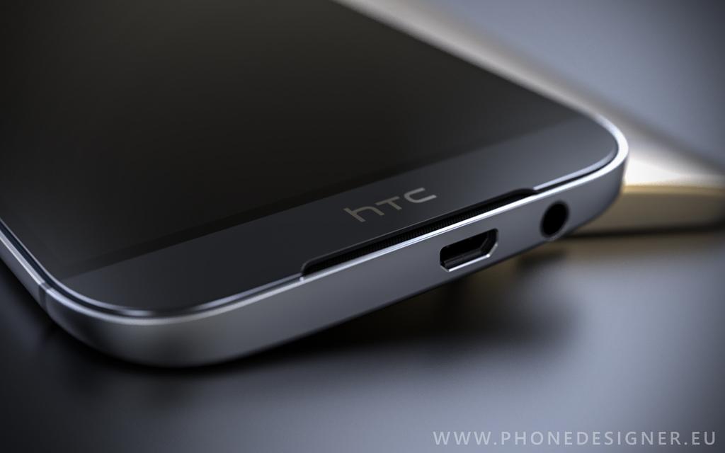 One M9 bottom half render shows what the new HTC BoomSound speakers could look like