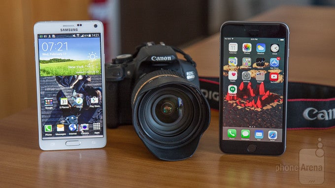 iPhone 6 Plus vs Samsung Galaxy Note 4 vs DSLR blind camera comparison: you choose the best camera
