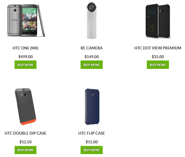 HTC is offering discounts on these products until Monday - Buy the HTC One (M8) for $150 off this weekend only, directly from HTC