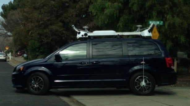 Apple-leased van with laser mapping and navigation equipment on the roof - Who killed the electric car? Not Apple, as it's working on a 'Titan' one