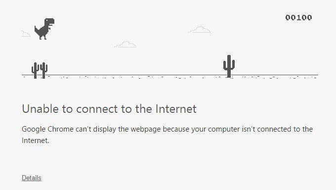 Google Chrome New Dinosaur Game