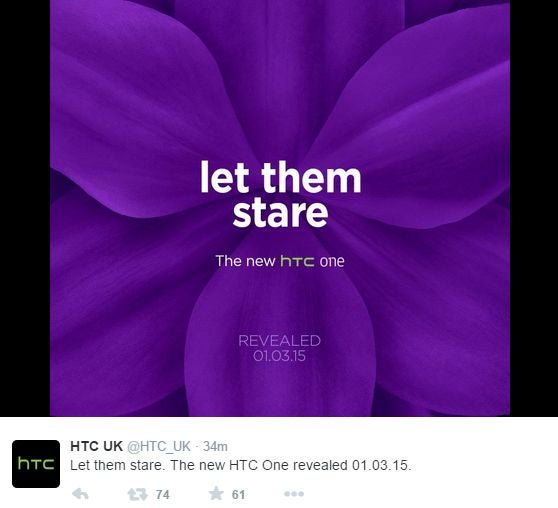 Officially confirmed: the "new HTC One" will be announced on March 1