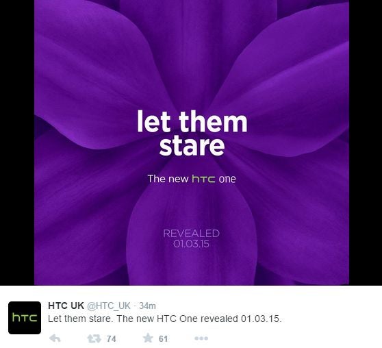 Officially confirmed: the "new HTC One" will be announced on March 1