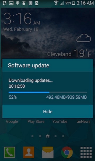 T-Mobile&#039;s Samsung Galaxy S5 receives update to Android 5.0 - T-Mobile subscribers with the Samsung Galaxy S5 start to receive the hefty update to Android 5.0