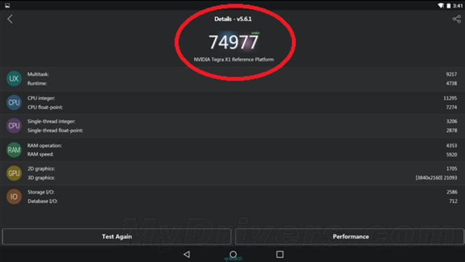 Device powered by the NVIDIA Tegra X1 scores a whopping 74,977 on AnTuTu - NVIDIA Tegra X1 SoC scores 74,977 on AnTuTu