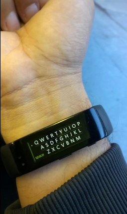 WordFlow, the swipe-to-type feature for Windows Phone, is now available for the Microsoft Band - Microsoft Band update adds WordFlow swipe-to-type keyboard