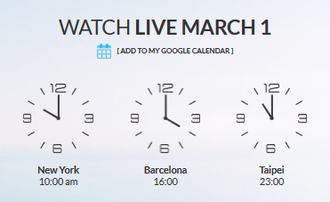 HTC&#039;s MWC event to start at 10am EST on Sunday - HTC event to begin 10 am EST March 1st; HTC One M9 and HTC One M9 Plus to be unveiled