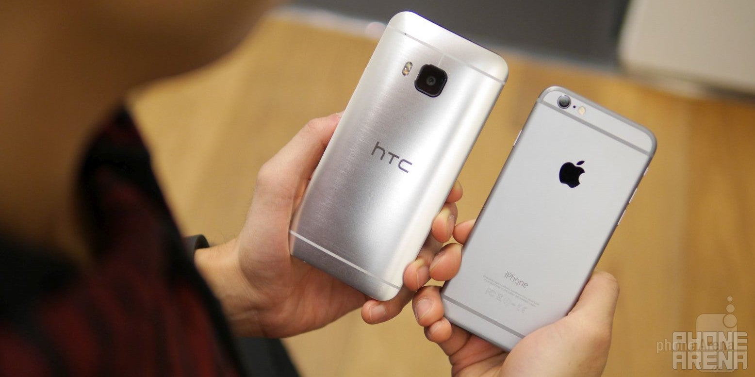 HTC One M9 vs Apple iPhone 6: first look