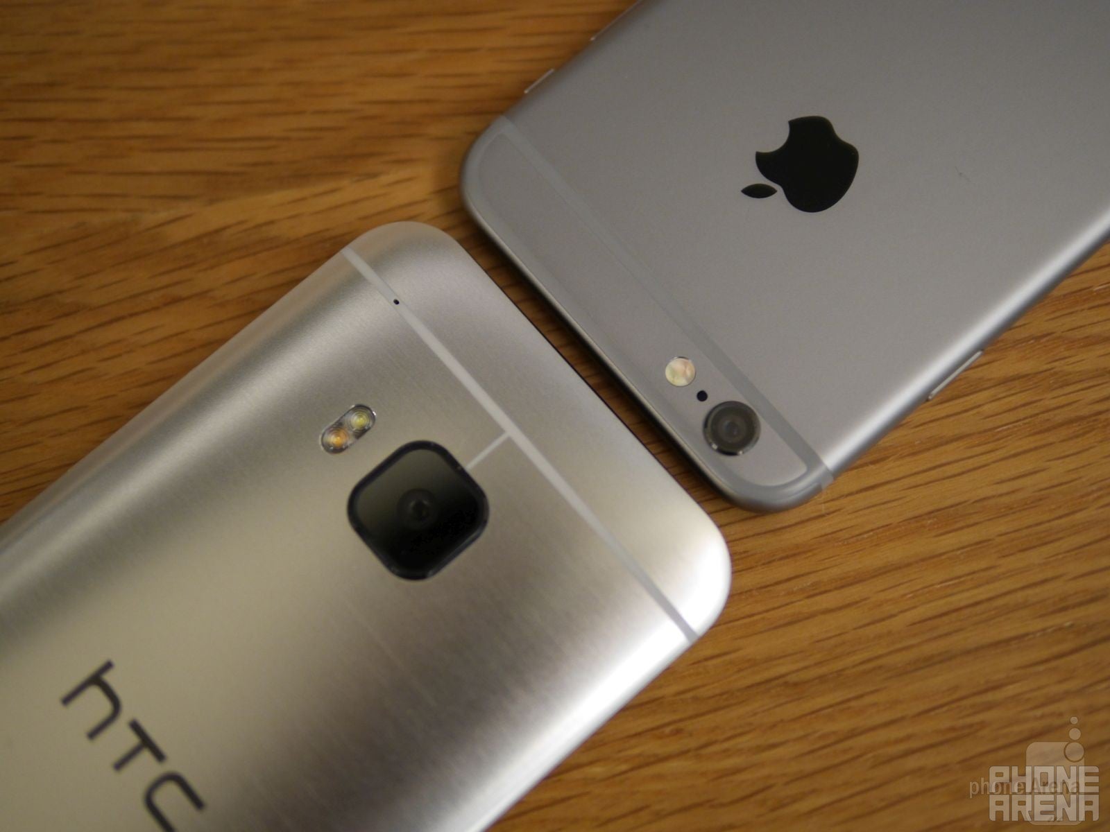 HTC One M9 vs Apple iPhone 6: first look