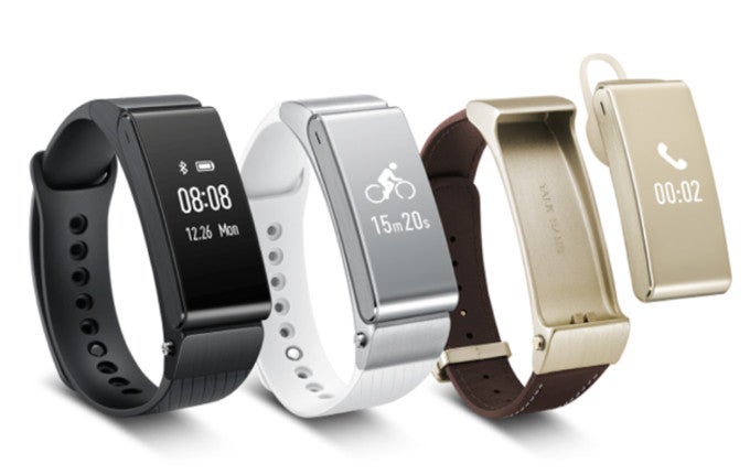 Huawei introduces the Talkband B2 activity smartband and the Talkband N1 stereo headset