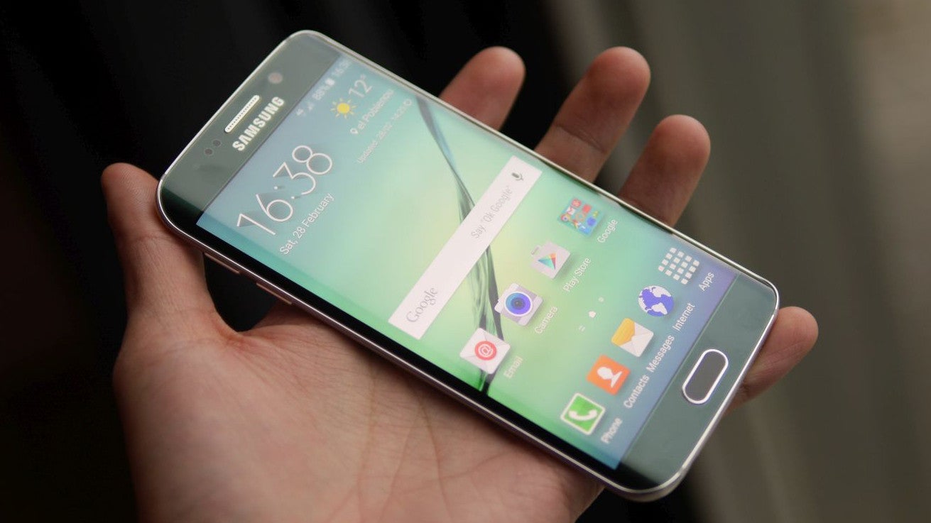 Samsung S6 Edge Дисплей