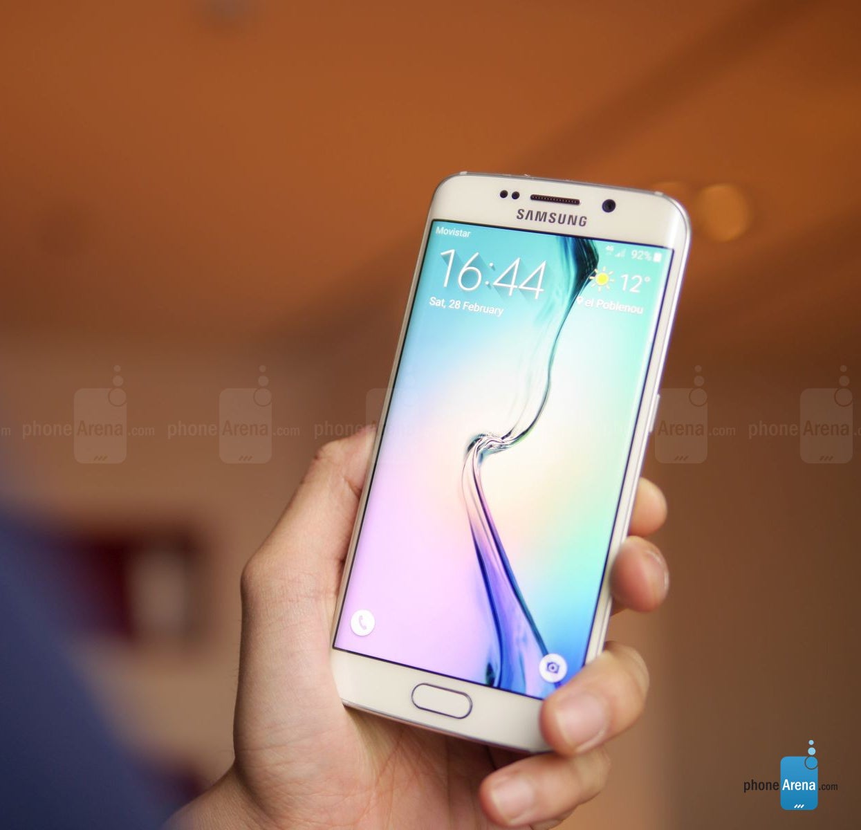 The stereo curve! Samsung unveils the Galaxy S6 edge - it&#039;s real and it&#039;s here!
