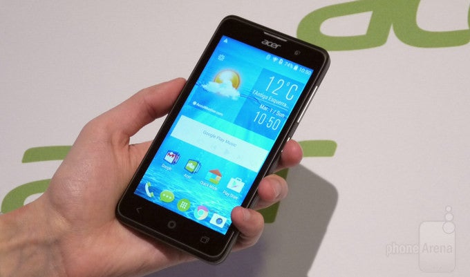 Acer Liquid Z520 hands-on: large screen meets low price point