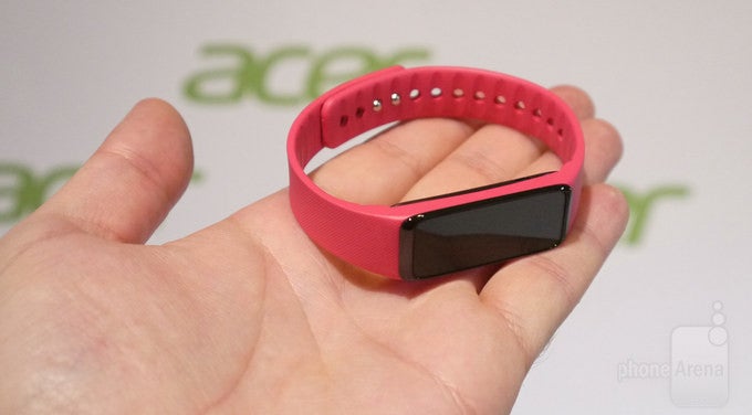 Acer Liquid Leap+ smart fitness band hands-on