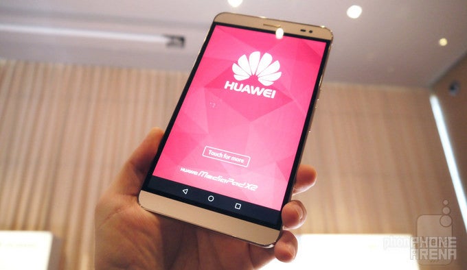 Huawei MediaPad X2 hands-on