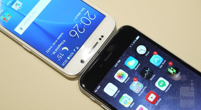 Samsung Galaxy S6 vs Apple iPhone 6 Plus: first look