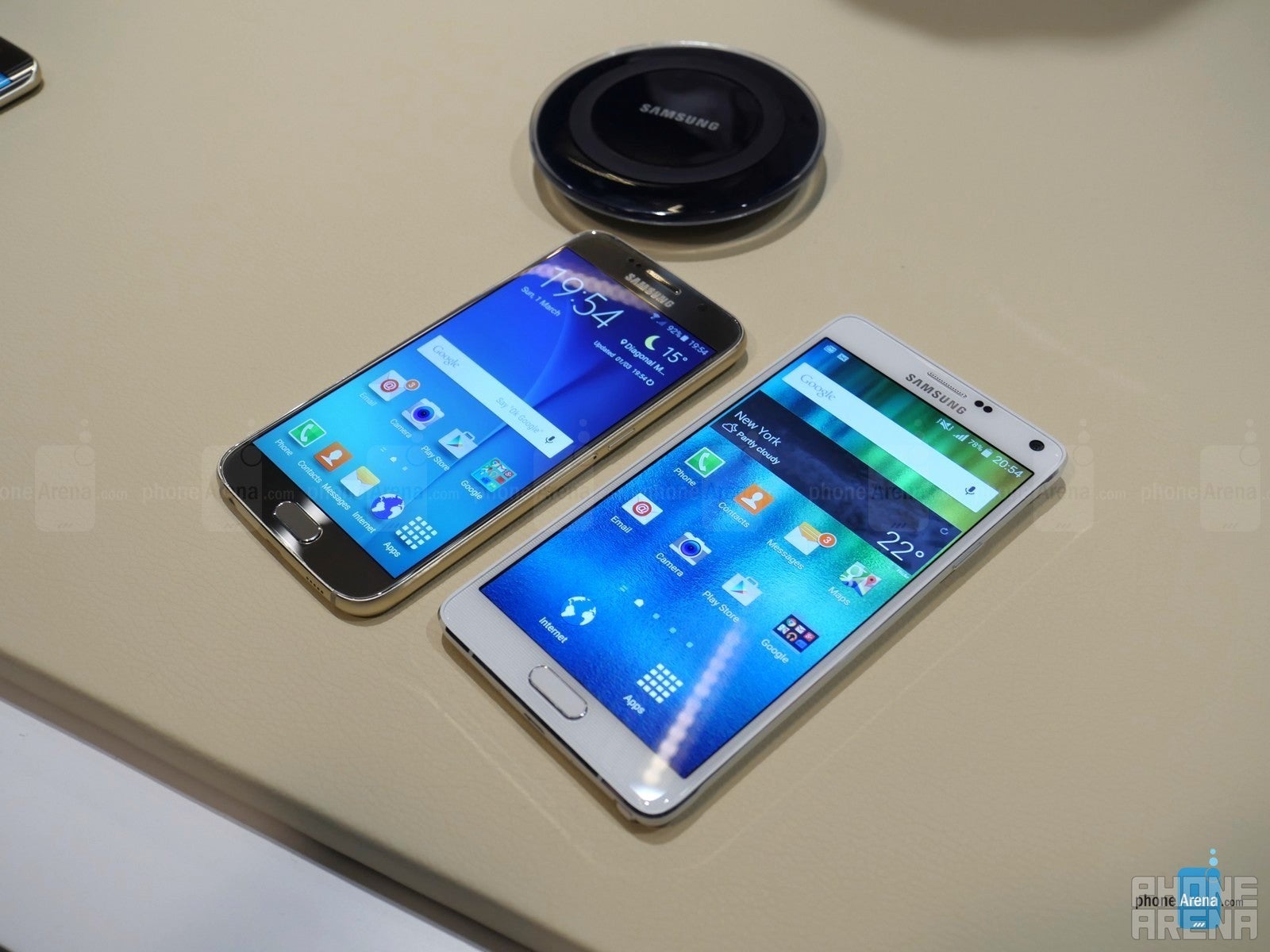 Samsung Galaxy S6 vs Galaxy Note 4: first look