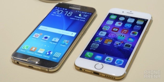 Samsung Galaxy S6 vs Apple iPhone 6: first look