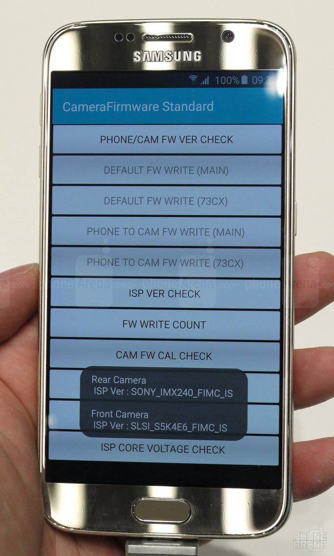 Samsung Galaxy S6 and Galaxy S6 edge use the Sony IMX240 camera sensor