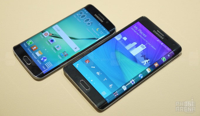 Samsung Galaxy S6 Edge vs Galaxy Note Edge: first look