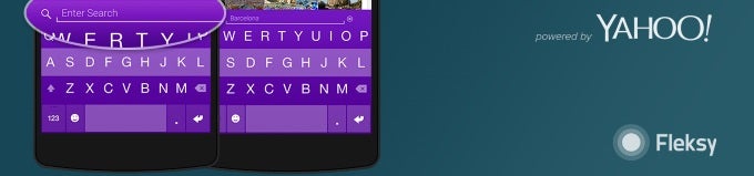 Fleksy keyboard app goes free in Samsung Galaxy Gifts, partners with Yahoo for search extension