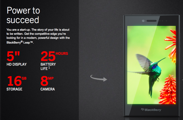 BlackBerry Leap features - BlackBerry Leap makes its official entry: 5" all-touch phone with long battery life