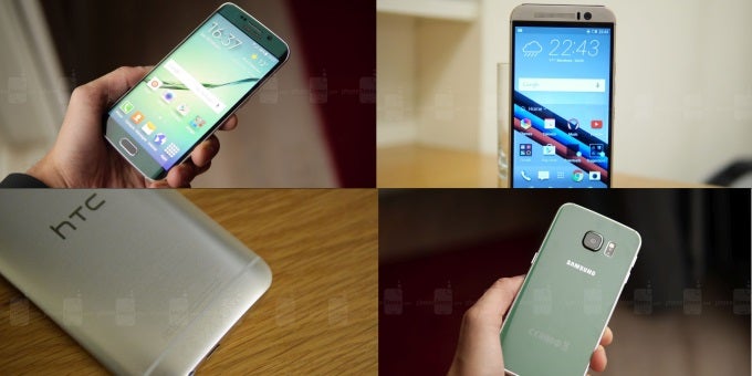 Samsung Galaxy S6 edge vs HTC One M9: in-depth specs comparison