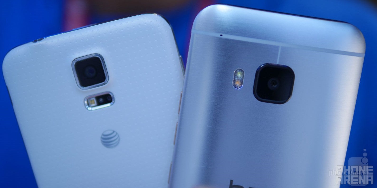 HTC One M9 versus Samsung Galaxy S5: first look