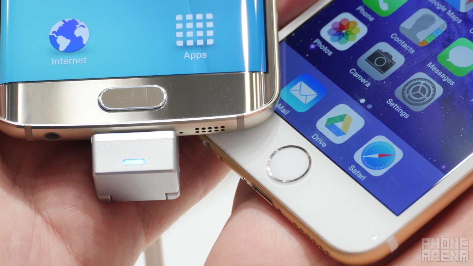 Samsung Galaxy S6 fingerprint scanner vs Apple iPhone 6 TouchID