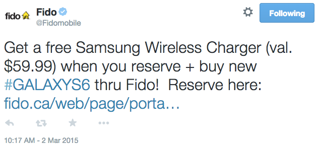 Samsung's new wireless charging pad (for Galaxy S6 and S6 edge) to cost $59