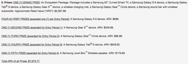 US retail price for the Galaxy S6 leaks from a T-Mobile giveaway - higher than the iPhone 6
