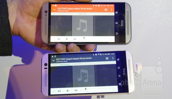 Comparing BoomSound: HTC One M9 vs HTC One M8 speakers side to side