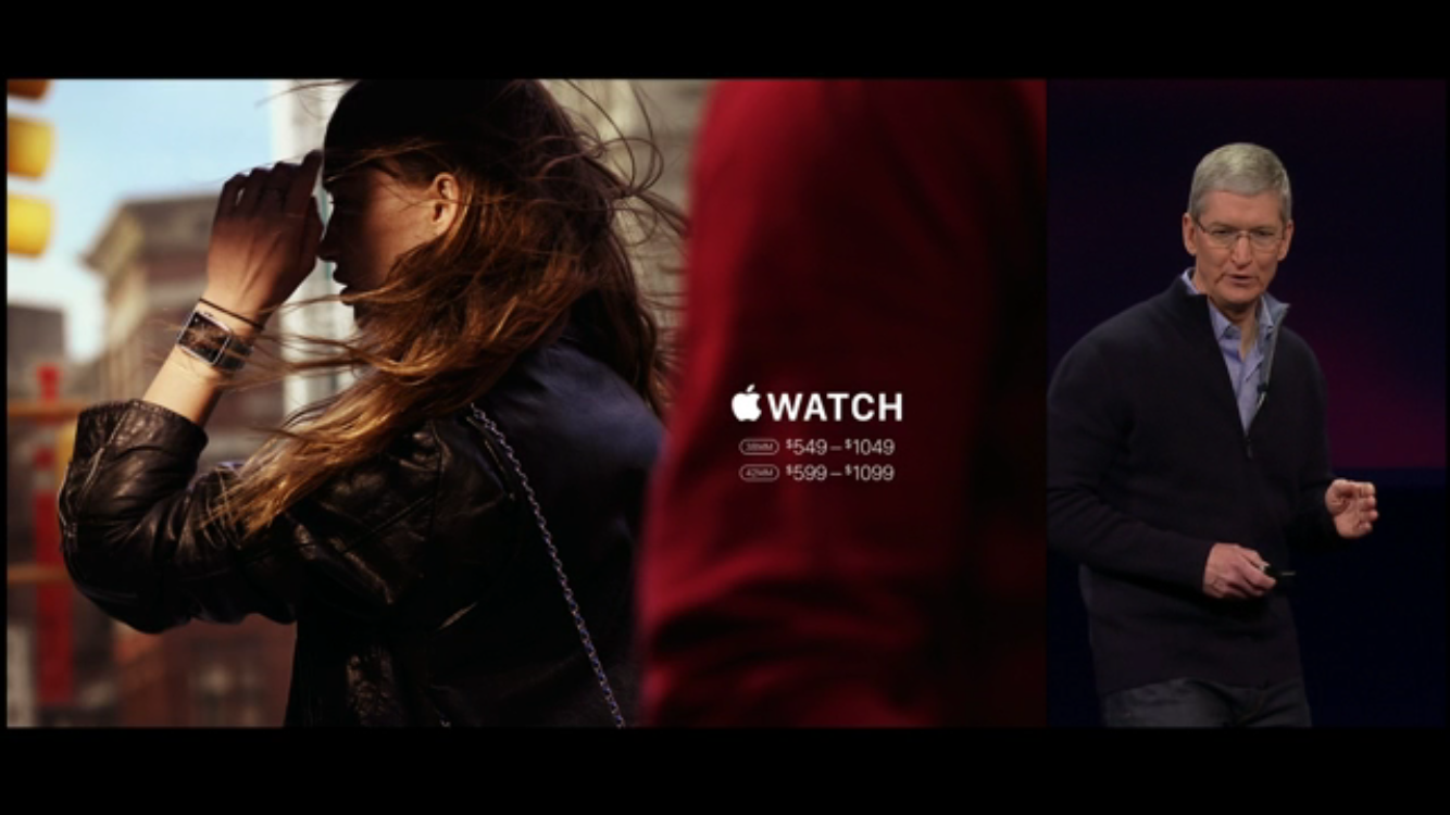 Apple Watch prices announced: from $350 to a whopping $17,000