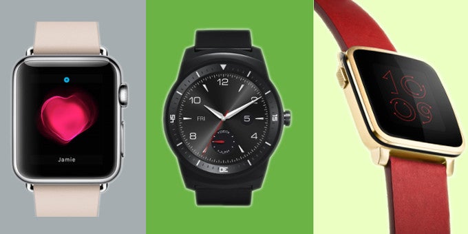 Apple Watch vs Android Wear vs Pebble Time: features comparison