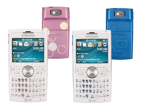 Samsung BlackJack 2 now in pink and blue flavors