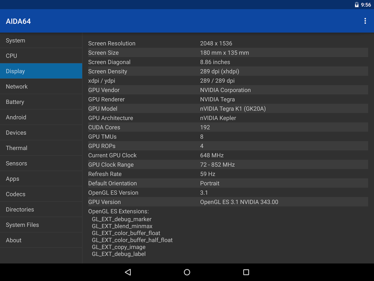 Renowned AIDA64 system info app arrives on Android: clean geek fun