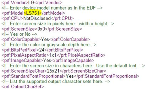 User Agent Profile found on Sprint&#039;s site reveals mystery LG LS751 - Mystery LG LS751 model appears on a User Agent Profile on Sprint&#039;s website