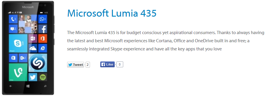 Microsoft Lumia 435 launches in Ireland - Microsoft Lumia 435 launches in Ireland