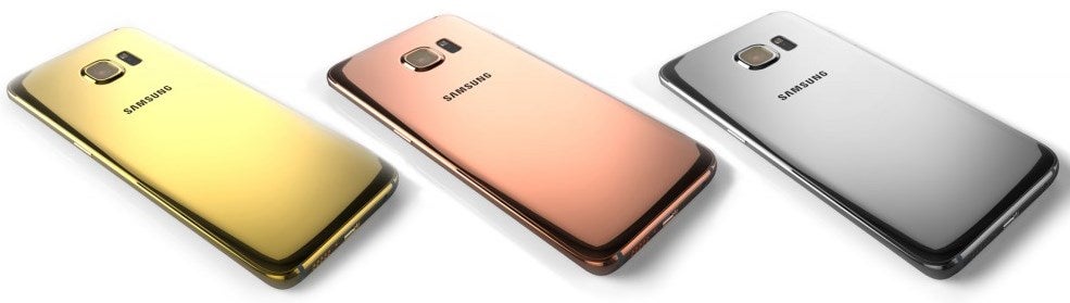 Now that's premium - Galaxy S6 in rose gold and platinum will cost you a pretty penny