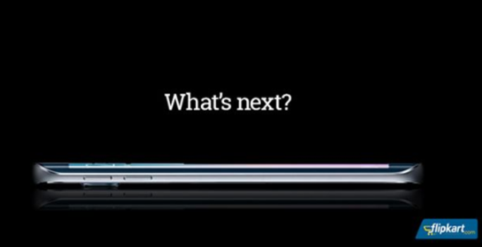 Indian online retailer Flipkart teases the Samsung Galaxy S6 edge - Flipkart promotes Samsung Galaxy S6 edge, asks "What's Next?"