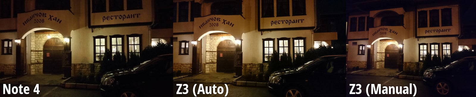 Side-by-side view - Samsung Galaxy Note 4 scores a flawless victory against the Xperia Z3 in our blind camera comparison