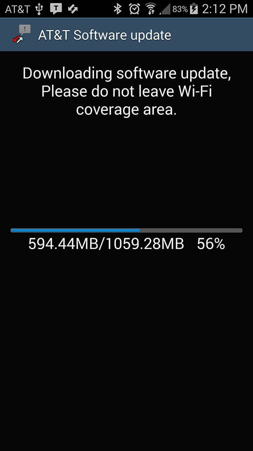 Samsung Galaxy Note 3 (AT&T version) gets its Android 5.0 Lollipop update
