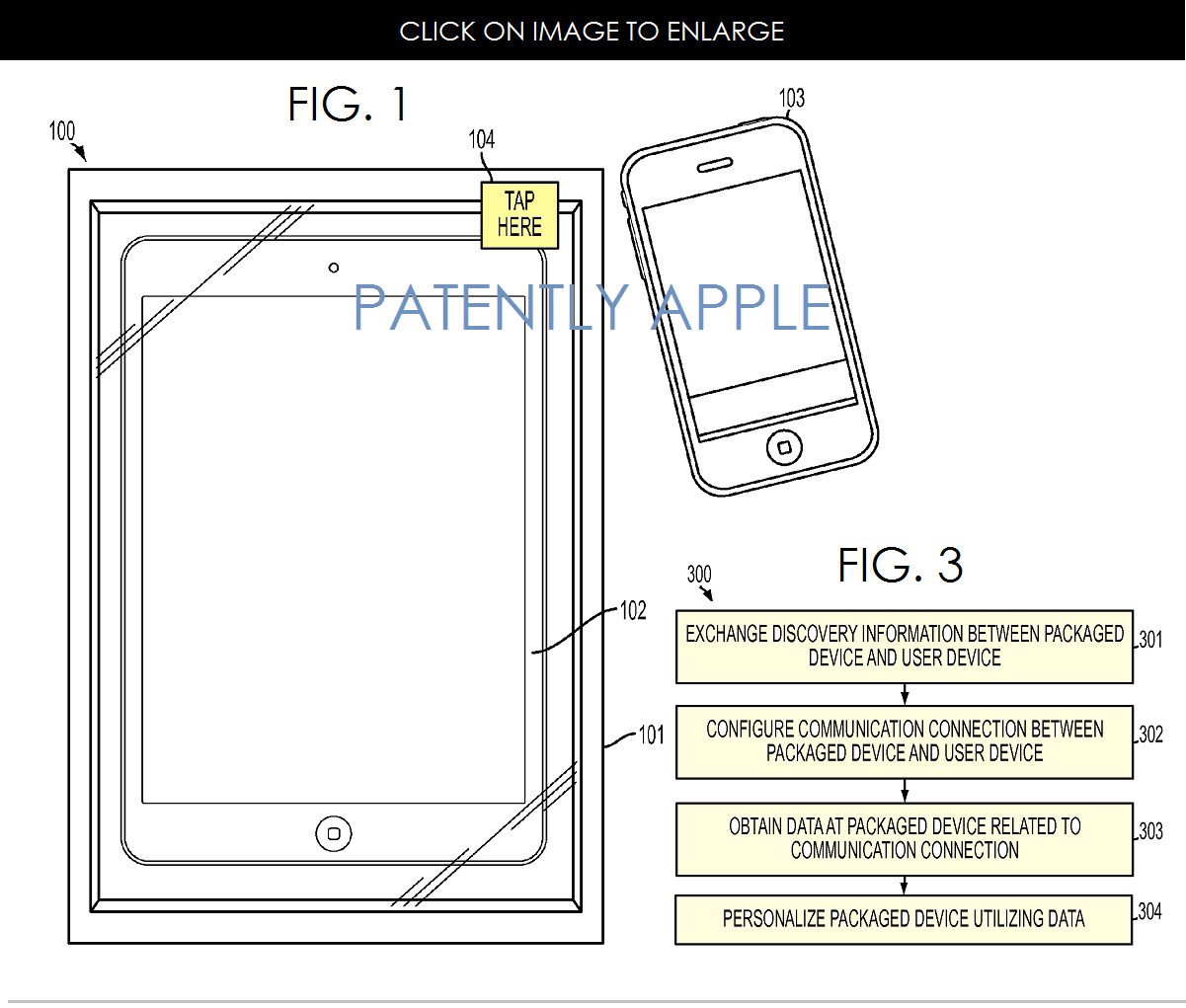 Apple reinvents packaging – patent shows new iDevices being personalized for use before they even leave the box