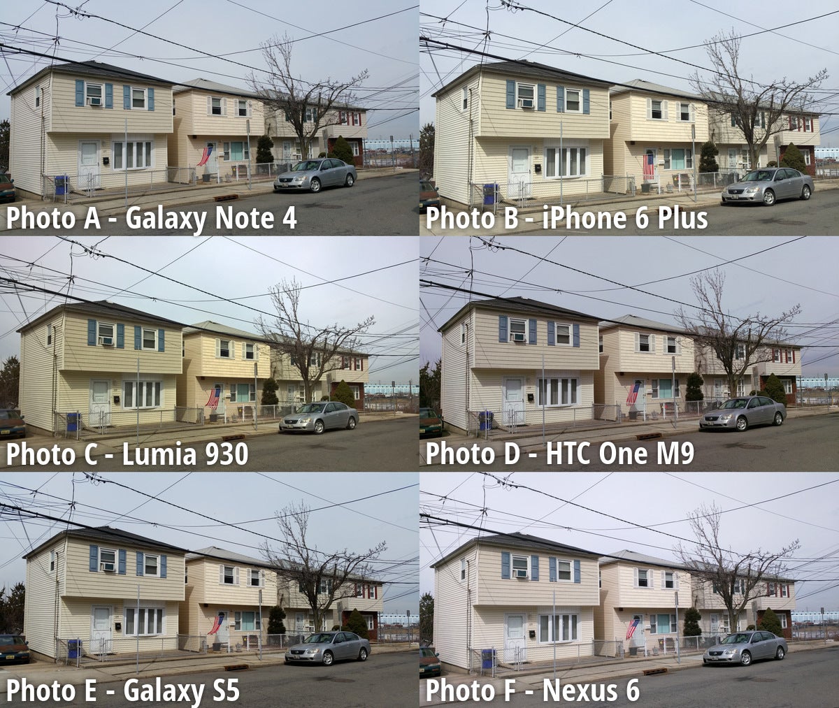 Side-by-side preview - Nokia Lumia 930 wins our blind camera comparison, followed by Galaxy Note 4; HTC One M9 ends up last