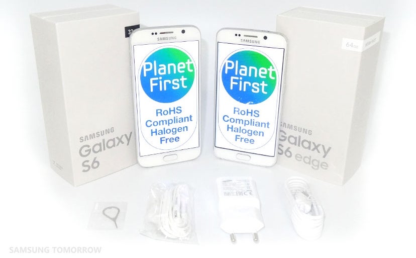 Samsung Galaxy S6 and S6 edge receive several eco-friendly certificates
