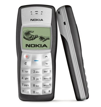 Nokia 1100 - History of the top five phone manufacturers