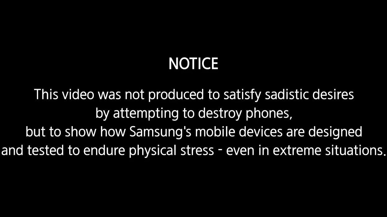 Remember the Galaxy S6 edge bend test? Samsung posted an official answer, guidelines for a second test
